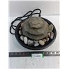 Image 1 : Electric Water Feature - 11" Dia x 6" High - Untested