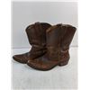 Image 2 : Pair of Cowboy Boots - 10" Sole Length - Approx Size 7.5 or 8