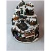 Image 2 : Decorative "Winter Mountain Train" Table-Top Fountain - 9" High - Untested