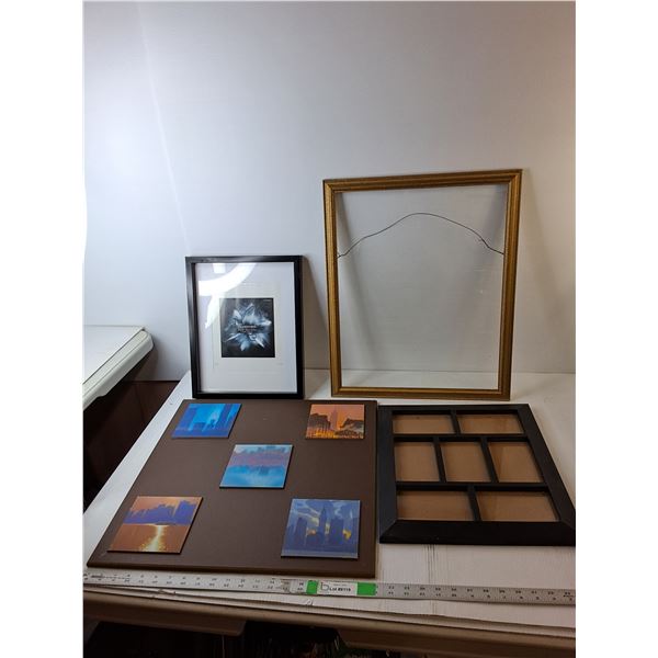 (4) Photo Frames/ Art Pieces Up to 20.5"