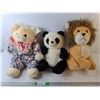 Image 1 : (3) Stuffies- Some Staining