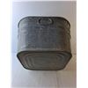 Image 3 : Galvanized Steel Tub 18.5" x 11"  Pickup Preferred