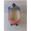 Image 3 : Ceramic Basinette Figurine 10" x 11", Bath Sponge, Saskatoon Radio Club Armband