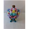 Image 4 : Ceramic Basinette Figurine 10" x 11", Bath Sponge, Saskatoon Radio Club Armband