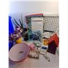 Image 2 : Artificial Plants, Artificial Tealights, Recycling Tote 18.5" x 15.5" x 15.5", Misc., Cannot Ship