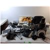 Image 1 : Alarm Clock, Styling Dryer, Solar Radio- All Power On, Misc.