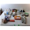 Image 1 : Fire Alarm- Untested, (9) Halogen Flood Bulbs, Wifi Booster, Misc.