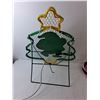 Image 2 : (4) Outdoor Christmas Decorations- One with Working Lights, Up to 28" Tall, Pickup Preferred
