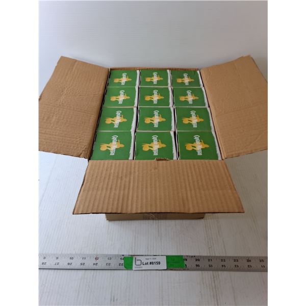 Box of Captain Morgan Apple Shaped Silicone Ice Cube Trays