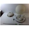 Image 1 : (2) Light Fixtures- Untested Up to 14" - PICK UP