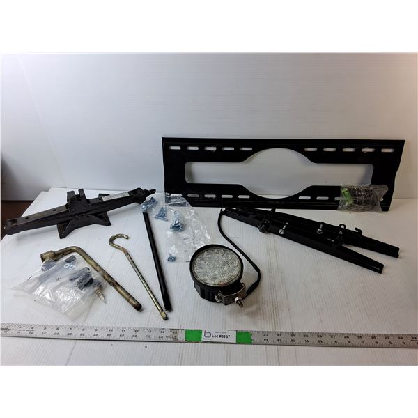 Carjack, Wall Mount, Light- Untestsed