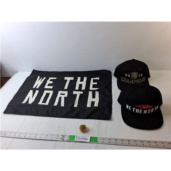 Toronto Raptors Flag, Ring, Hats