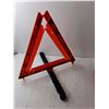Image 2 : (3) Collapsible Hazard Triangles with Case