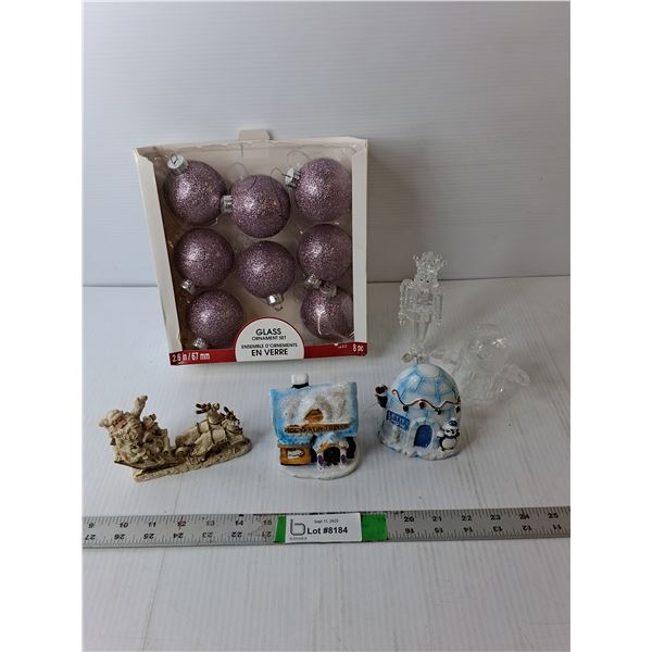Christmas Lot- Tree Bulbs, Ornaments