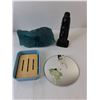 Image 2 : Miscellaneous Figurines, Metal Bell, Soap Dish, Misc.