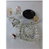 Image 2 : Decorative Seashells, Glass Ashtray, Miniature Ceramic Pitcher, Misc.