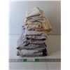 Image 1 : Bedding Lot- (11) Pillowcases & (4) Sheets-Approx Twin Size-Slight Smoky Smell