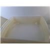 Image 2 : (3) Underbed Storage Totes on Wheels with Lids 30" x 23" x 6", Cannot Ship