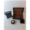 Image 2 : Marble Desk Clock, Tealight Holder, Penholder, Storage Box
