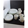 Image 3 : Corning/Corelle Dish Lot- (12) Dinner Plates, (5) Bowls, (9) Dessert Plates, (12) Bread Plates, (10)