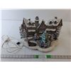 Image 1 : Lighted Ceramic Christmas Scene- As Is 15.5" x 7.5" x 9"