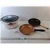 Image 1 : Proctor Silex Slow Cooker- As Is & (2) Frying Pans - Pick Up