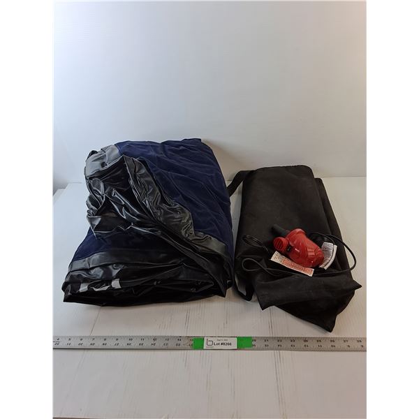 Outbound Twin Air Mattress with Bag & Electric Pump- Powers On