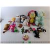 Image 1 : (16) Stuffies/Figurines- Ty Beanies, Misc.