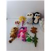 Image 3 : (16) Stuffies/Figurines- Ty Beanies, Misc.