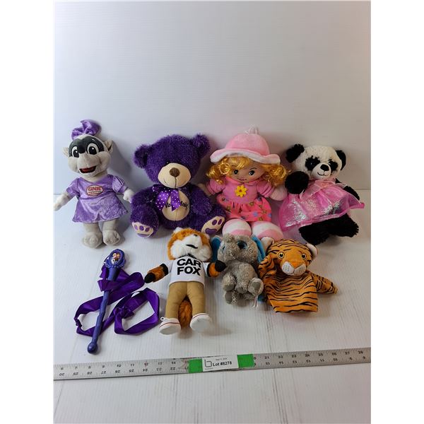 Frozen Ribbon Wand, Hand Puppet, Stuffies