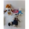 Image 2 : (8) Stuffies- Smurfs, Misc.