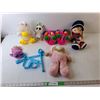 Image 1 : Child Slippers- 7/8, Calgary Flames Stuffy, Ribbon Wand, Misc.