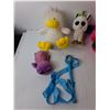 Image 3 : Child Slippers- 7/8, Calgary Flames Stuffy, Ribbon Wand, Misc.