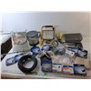 Image 1 : Trouble Light- Working, (11) Ink Cartridges, Fry Daddy, Misc.