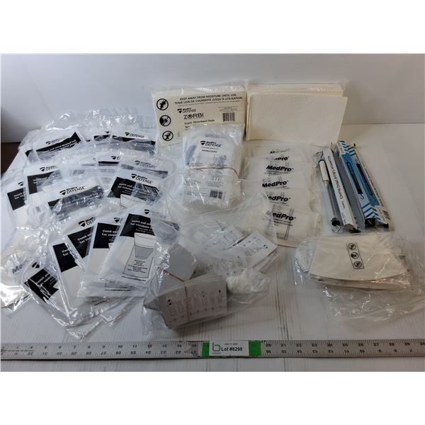 Vomit/Urinal Disposal Bags, Absorbent Pads, Tubular Spring Balances, Misc.