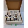 Image 1 : Hockey Trading Cards in Organizer Storage Box - Various