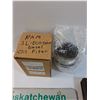 Image 2 : Lot: (2) Saskatchewan License Plates, Dodge Ram Oil Filter, Shopmaster Lock, Misc
