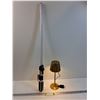 Image 1 : Light Saber - 34"T, May Need Batteries & USB Metal End Table Lamp - 12"T - PICK UP