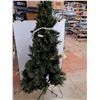 Image 1 : * Electrified 3-Piece Christmas Tree with Stand - Approx 7' High Assembled - Consignor States Workin