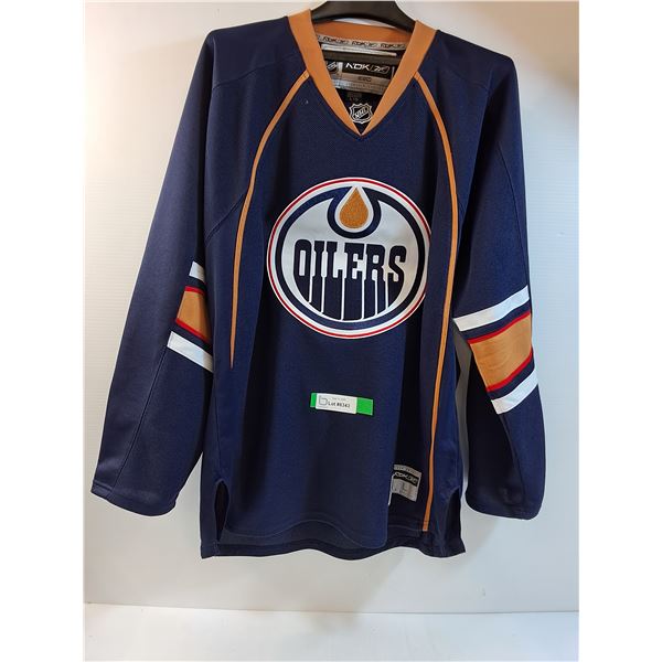 Edmonton Oilers Hockey Jersey - Size L
