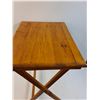 Image 3 : * Custom Built Wooden TV Stand - As Is - 20" x 15" x 24" - PICK UP ONLY