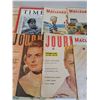 Image 4 : (8) Vintage Magazines: Time, Mcleans, Ladies Journal, CN Rail