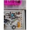 Image 8 : Jewelry Crafting Supplies, Various Rings, Jewelry Organizers