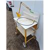 Image 2 : **Rolling/ Wheeled Work Bench with Lamp - Cannot Ship