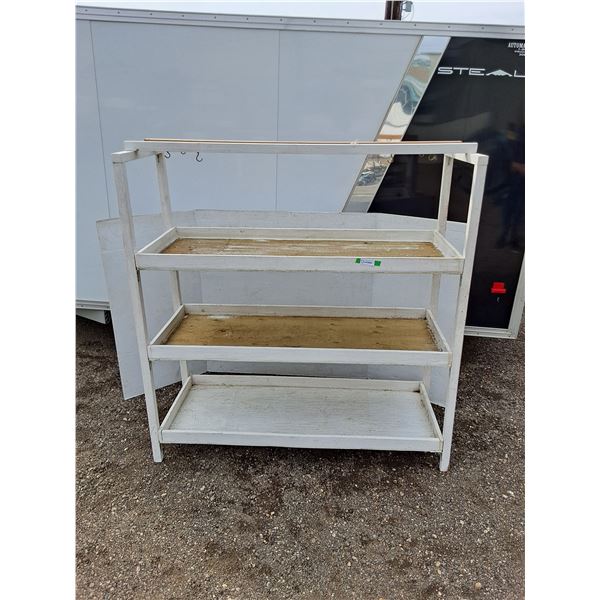 ** 3 Tier Wooden Shelf - Cannot Ship