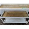 Image 4 : ** 3 Tier Wooden Shelf - Cannot Ship