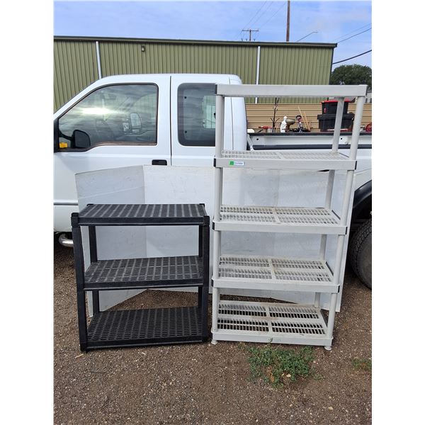 ** 3 Tier & 5 Tier Shelving Units - 73"x 36" x 16", Cannot Ship