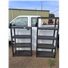 Image 1 : ** 4 Tier & 5 Tier Shelving Units 75" x 36" x 17", Cannot Ship