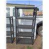 Image 3 : ** 4 Tier & 5 Tier Shelving Units 75" x 36" x 17", Cannot Ship