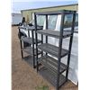 Image 4 : ** 4 Tier & 5 Tier Shelving Units 75" x 36" x 17", Cannot Ship